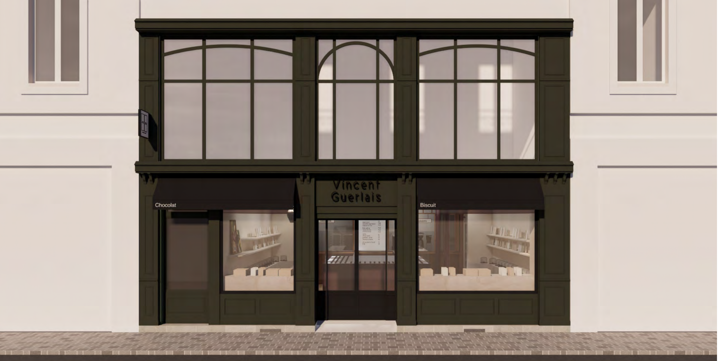 Vincent Guerlais arrive à Saint-Servan